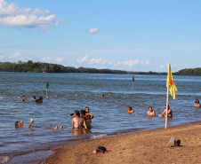 Turistas aprovam fiscalização e segurança da PM e Corpo de Bombeiros nas praias de água doce da Costa Noroeste