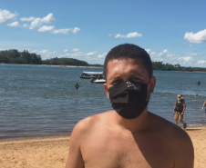 Turistas aprovam fiscalização e segurança da PM e Corpo de Bombeiros nas praias de água doce da Costa Noroeste