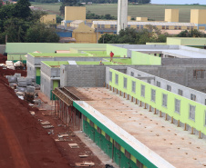 Secretário da Segurança Pública acompanha obras de ampliação da Penitenciária de Foz do Iguaçu I