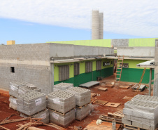 Secretário da Segurança Pública acompanha obras de ampliação da Penitenciária de Foz do Iguaçu I