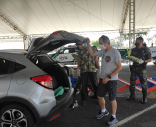 Campanha Solidária do Batalhão Ambiental segue neste sábado em todo o Paraná