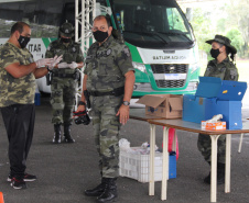 Para marcar aniversário, Polícia Ambiental arrecada 5,6 toneladas de alimentos