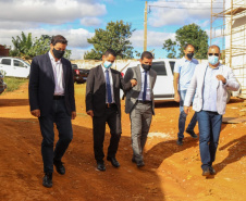 Secretário da Segurança Pública faz reunião com integrantes das forças de segurança e visita a unidades em Ponta Grossa 