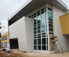 Delegacia Cidadã de Colombo está com 80% do projeto executado