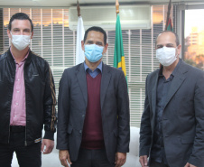 Secretário recebe visita do prefeito de Piên