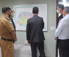 Secretário recebe visita do prefeito de Piên