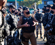 Lançamento da Operação Pronta Resposta IV, em Cascavel