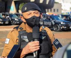 Lançamento da Operação Pronta Resposta IV, em Cascavel