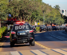 Lançamento da Operação Pronta Resposta IV, em Cascavel