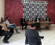 Em Foz do Iguaçu, Secretário da Segurança Pública trata sobre investimentos de cerca de R$ 50 milhões na região