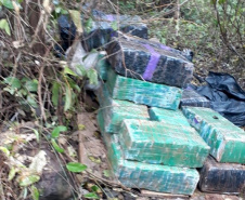 Mais de uma tonelada de maconha é apreendida pela PM em Santa Helena 