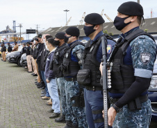 Forças de Segurança retomam ações conjuntas nos portos do Paraná
