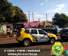 Operação policial no Noroeste apreende mais de meia tonelada de cobre derretido e aço inox