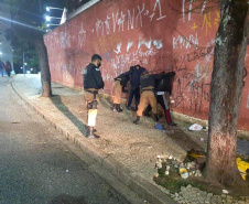 Operação da PM detém dez pessoas e apreende drogas em Curitiba e região