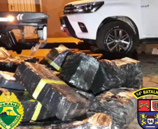 PM localiza 2,4 toneladas de maconha em Foz do Iguaçu