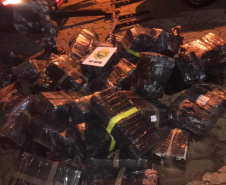 PM localiza 2,4 toneladas de maconha em Foz do Iguaçu
