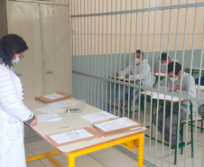 Paraná tem quase 7 mil inscritos no Encceja para pessoas privadas de liberdade 