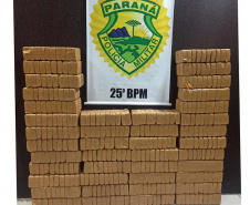 PM apreende 425 quilos de crack avaliados em R$13 milhões em Maria Helena