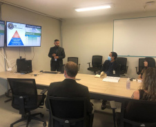 Titular da segurança pública paranaense visita diretoria de inteligência em Brasília