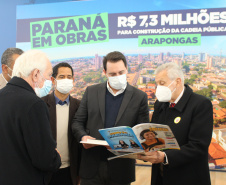 Com investimento de R$ 7,3 milhões, governador autoriza construção da Cadeia Pública de Arapongas
