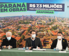 Com investimento de R$ 7,3 milhões, governador autoriza construção da Cadeia Pública de Arapongas