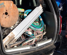 Polícia deflagra operação no combate à receptação de materiais recicláveis em Curitiba 