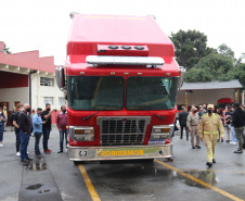 Caminhão moderno é entregue ao Corpo de Bombeiros de São José dos Pinhais