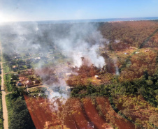Com 268 focos no fim de semana, Paraná acende alerta para incêndios florestais