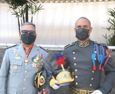 Secretário Marinho participa de evento que comemora entrada de novos cadetes na Polícia Militar e os 167 anos da corporação