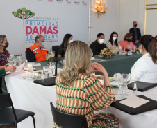 Secretário Marinho participa de encontro de primeiras-damas para falar sobre as ações da Segurança Pública