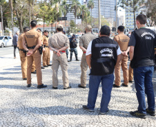 Pousadas e hotéis de alta rotatividade no Centro de Curitiba são alvo da primeira  edição da operação Centro Seguro da PM 
