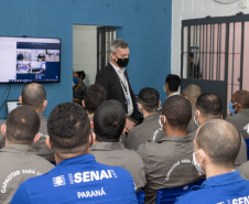 Em Londrina, presos se formam em cursos profissionalizantes e se tornam microempreendedores