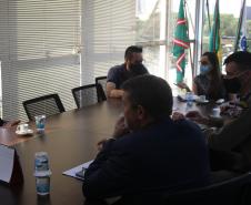 Secretaria da Segurança Pública recebe prefeito de Toledo para discutir assuntos da região