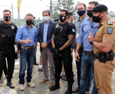 Polícia Militar participa de blitz educativa integrada da Semana Nacional do Trânsito na Linha Verde em Curitiba
