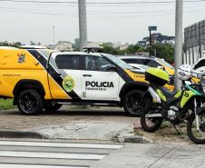 Polícia Militar participa de blitz educativa integrada da Semana Nacional do Trânsito na Linha Verde em Curitiba
