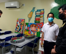 Secretário da Segurança do Paraná visita unidade prisional em Pernambuco