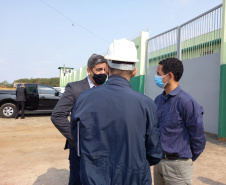 Secretário da Segurança Pública visita obras da Cadeia Pública de Londrina