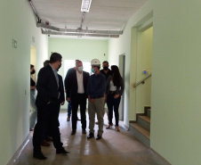 Secretário da Segurança Pública visita obras da Cadeia Pública de Londrina