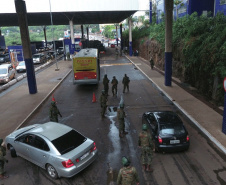 Operação conjunta combate organizações criminosas que utilizam as regiões fronteiriças