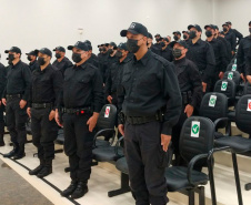 Secretário da Segurança Pública participa da formatura do curso de Segurança Externa do Depen em Maringá