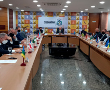 Secretário do Paraná destacou a área de crimes ambientais da Polícia Científica. O encontro foi em Tocantins e reuniu gestores da área de todos os estados.