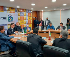 Secretário do Paraná destacou a área de crimes ambientais da Polícia Científica. O encontro foi em Tocantins e reuniu gestores da área de todos os estados.