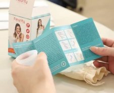 Unidades femininas do Depen recebem mais de mil coletores menstruais