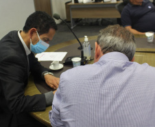 Secretário Marinho recebe visita de prefeito de Peabiru para alinhar estratégias entre o Estado e o Município