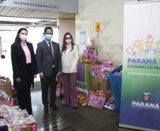 Secretaria da Segurança Pública arrecada mais de 700 brinquedos e roupas para campanha solidária do dia das crianças