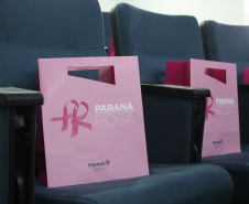 Servidoras e prestadoras de serviço vinculadas à Sesp participam da Campanha Paraná Rosa