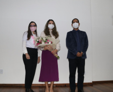 Servidoras e prestadoras de serviço vinculadas à Sesp participam da Campanha Paraná Rosa