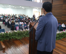 Servidoras e prestadoras de serviço vinculadas à Sesp participam da Campanha Paraná Rosa