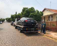 Polícia Civil remove 15 veículos de delegacia de Bela Vista do Paraíso, no interior do estado