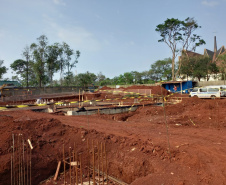 Secretário da Segurança Pública visita obras e instituições da segurança pública em Foz do Iguaçu